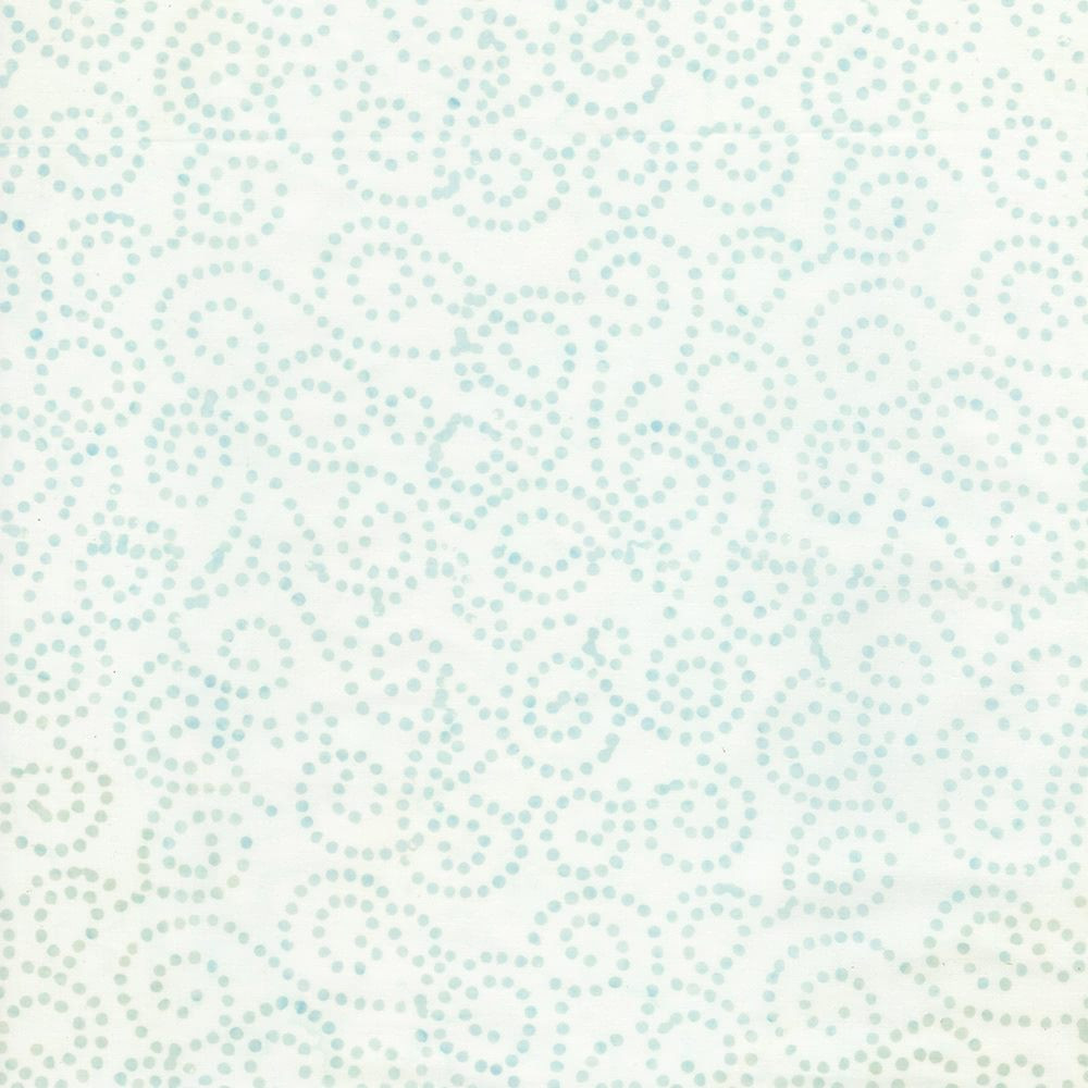 Timeless Treasures Paradise Tonga Batiks Spiral Spots Breeze